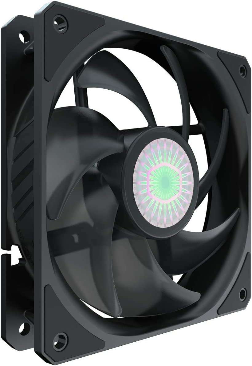 Cooler Master SickleFlow 120 V2 All-Black 120mm Square Frame Fan with Air Balance Curve(Second hand)