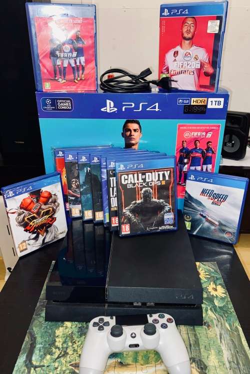 PS4 Console with games bundle