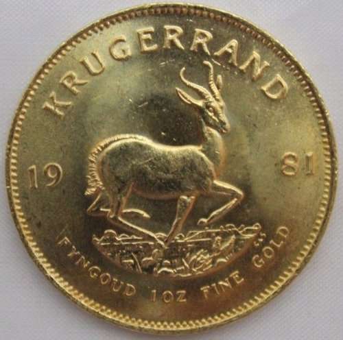 1 OZ 1981 uncirculated Krugerrand