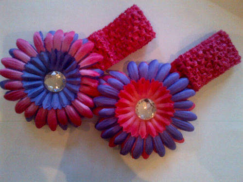 ***SALE***Baby Headband pink purple