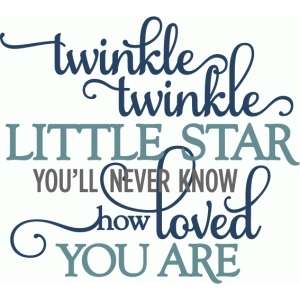 Vinyl sticker wall art - baby