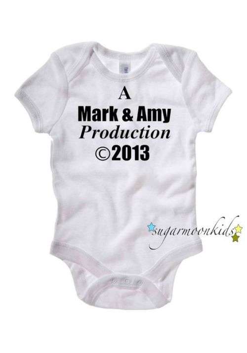 Baby vest - personalised production