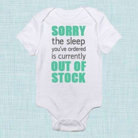 Baby vest - personalised