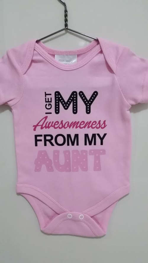 Baby vest - personalised