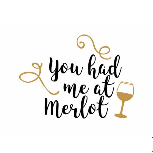 Vinyl sticker wall art - wine