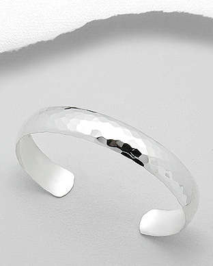 SOLID STERLING SILVER BANGLE