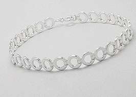 SOLID STERLING SILVER BRACELETS