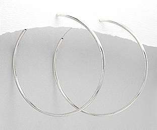 ***LARGE AND HEAVY*** SOLID STERLING SILVER  EARRINGS