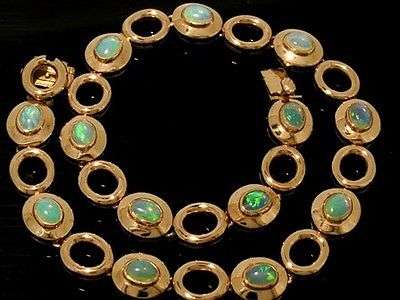 Genuine 9ct SOLID Rose Gold NATURAL Australian OPAL Line Bracelet