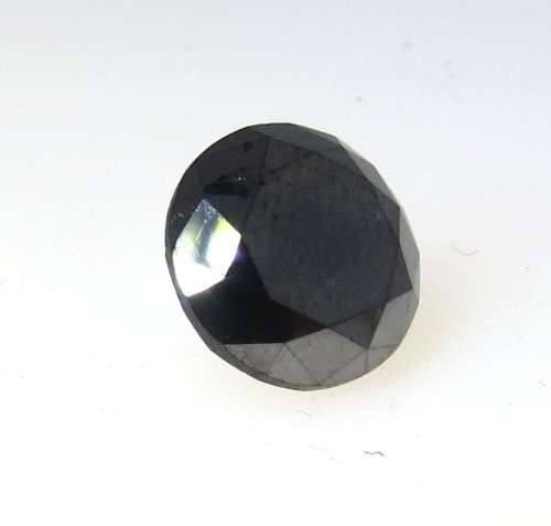 ***IN STOCK!!*** 2.58ct REAL BLACK DIAMOND- 100% EARTH MINED! [8.3 x 5.6mm ]- Round Brilliant