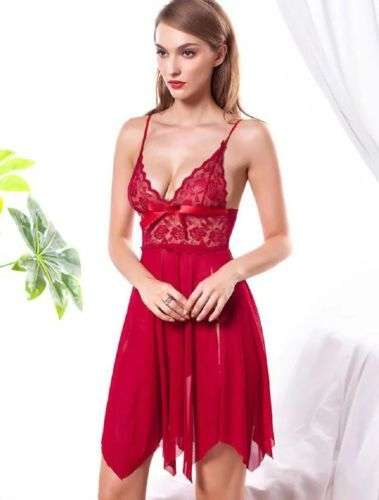 ***IN STOCK!!!***Women Girl Sexy Lingerie Dress G-string Nightwear Babydoll Underwear Sleepwear