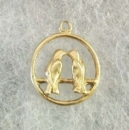 ***IN STOCK!!*** 9CT SOLID GOLD CHARM BIRDS
