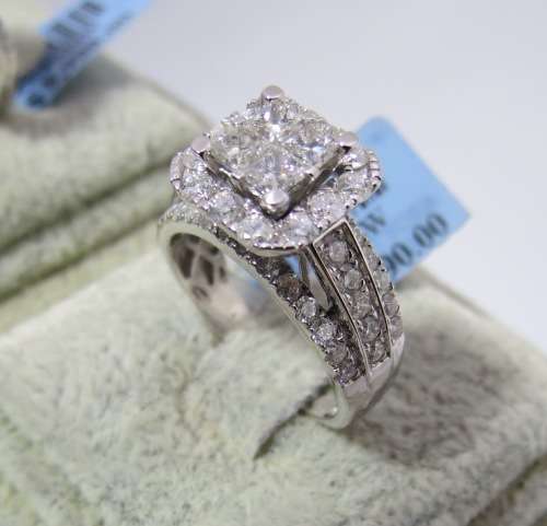 ***IN STOCK***2CT DIAMOND BRIDAL ENGAGEMENT WEDDING RING