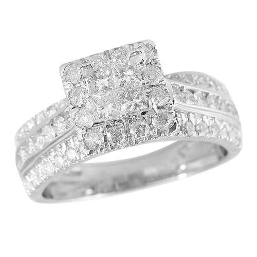 ***IN STOCK***2CT DIAMOND BRIDAL ENGAGEMENT WEDDING RING