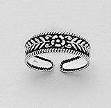 "IN STOCK!!"  Solid 925 Sterling Silver Toe ring