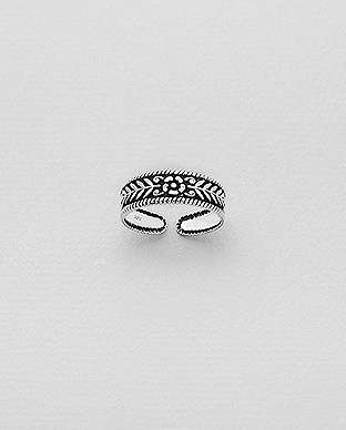 "IN STOCK!!"  Solid 925 Sterling Silver Toe ring
