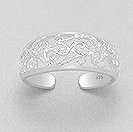 "IN STOCK!!"  Solid 925 Sterling Silver Toe ring