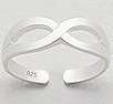 "IN STOCK!!"  Solid 925 Sterling Silver Toe ring