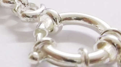 **IN STOCK!!**HEAVY!! BOUCHER STERLING SILVER BRACELET WITH SIGNORETTI CLASP