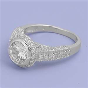 **IN STOCK!!** GORGEOUS SOLID STERLING SILVER RING SIZE 8