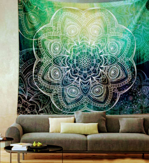 3D digital printing polyester tapestry