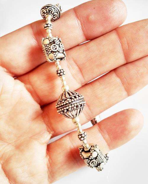 ***IN STOCK*** 15.6 GRAM SOLID 925 STERLING SILVER BRACELET HANDMADE IN MUSCAT, OMAN.