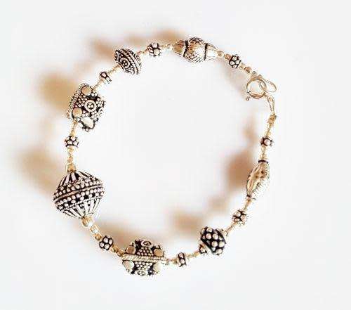 ***IN STOCK*** 15.6 GRAM SOLID 925 STERLING SILVER BRACELET HANDMADE IN MUSCAT, OMAN.