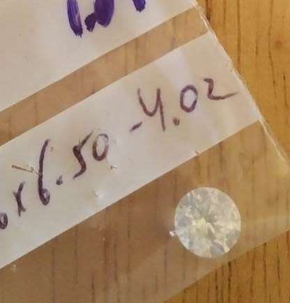 ***IN STOCK!!**Certified (R69 540) 1.04 Carat E SI2 Round Brilliant Enhanced Natural Diamond 6.5mm