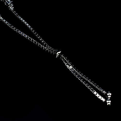 ***IN STOCK***REAL STONES!!!*** Oval 4x3mm Top Nice Blue Violet Tanzanite 925 Silver Bracelet