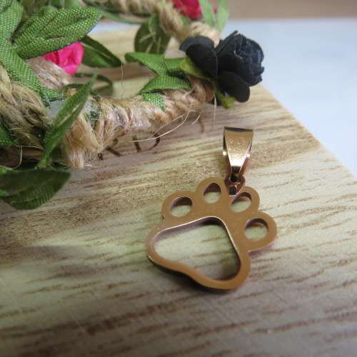 Stainless Steel Dogpaw Pendant