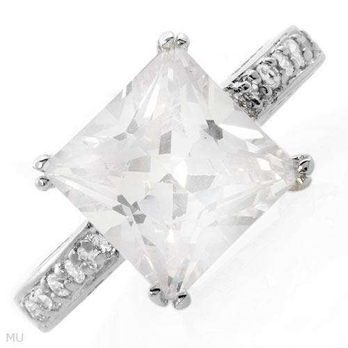 8.95ctw Cubic zirconia Beautifully Crafted in 925 Sterling silver