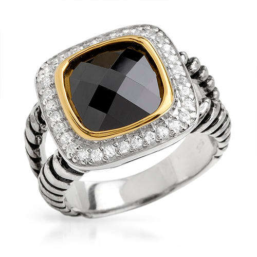 ***R2 200*** 9.01ctw Cubic zirconia Beautifully Crafted in 14K/925 Gold plated Silver