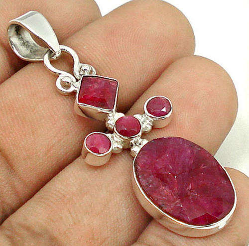 **R2 500** MYSTERIOUS RUBY 925 STERLING SILVER PENDANT