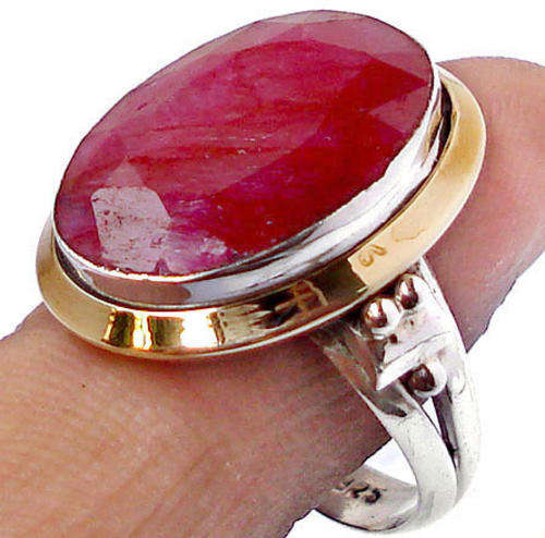***R2 500*** VICTORIAN RUBY 925 STERLING SILVER RING