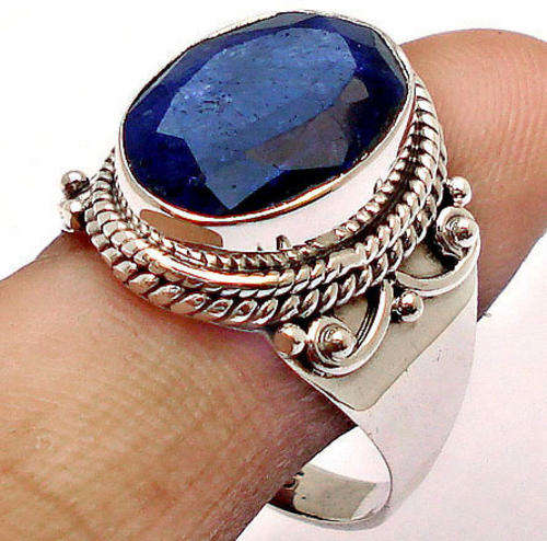 ***R2 500*** BLUE SAPPHIRE 925 STERLING SILVER RING