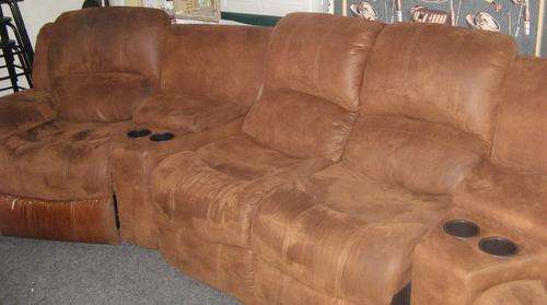 TV Recliner Suede Lounge suite - R14 950 @ Hyperama