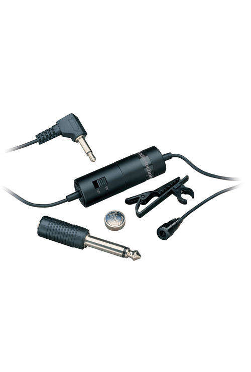 Audio-Technica ATR-3350 Lavalier Omnidirectional Condenser Microphone