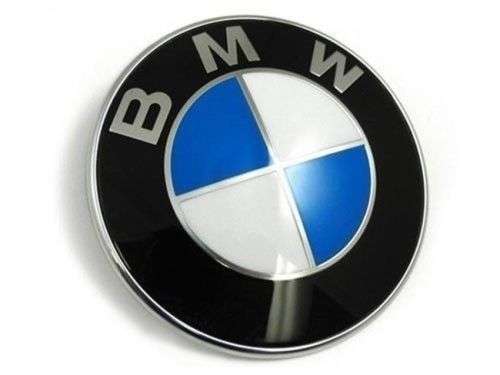 BMW Bonnet/Boot Badge Emblem 82mm hood  E60 E90 E46 E39 3 5 7 1 X Z E91 X3 X5