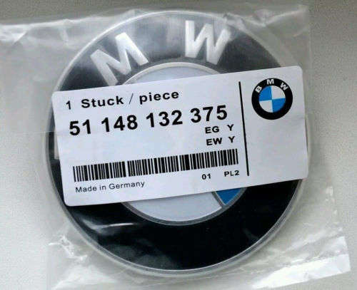 BMW Bonnet/Boot Badge Emblem 82mm hood  E60 E90 E46 E39 3 5 7 1 X Z E91 X3 X5