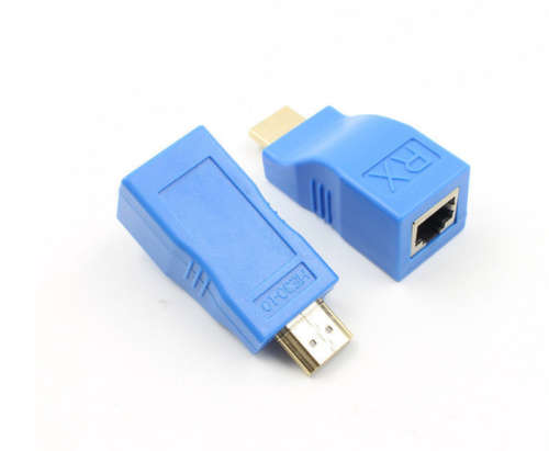 HDMI Extender to Rj45 Over Cat 5e/6 Network Ethernet Adapter