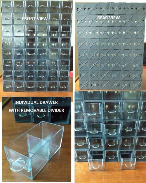 Interstackable component boxes