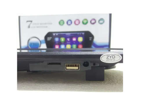 7` RearView Monitor - Bluetooth Media player Monitor - 7` Bluetooth LCD Rearview Monitor