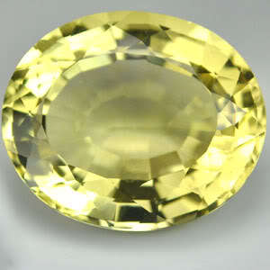 16,45 Flawless Canary Yellow Quartz gem stone