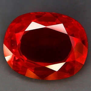 34.90ct. HUGE AAA PIGEON BLOOD RED RUBY OVAL GEMSTONE