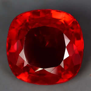 36.45ct.AWESOME BLOOD RED RUBY CUSHION LOOSE GEM