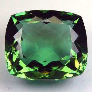 23.50ct.EXCELLENT GREEN AMETHYST CUSHION GEMSTONE