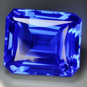 21.35ct.AWESOME BLUE TANZANITE QUARTZ OCT LOOSE GEM
