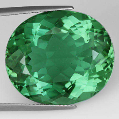 33.0ct INCREDIBLE TOP AAA GREEN OVAL CUT AMETHYST