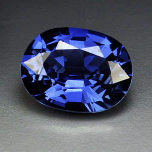 6.85ct. HUGE CORNFLOWER BLUE SAPPHIRE OVAL GEMS