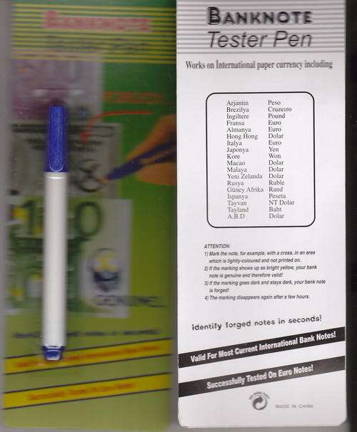 BANKNOTE TESTER PEN